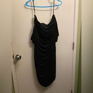 Off the shoulder mini dress